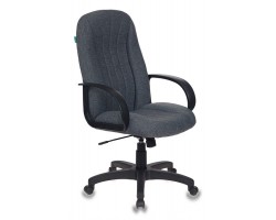 Кресло руководителя Бюрократ T-898AXSN серый 3C1 крестовина пластик