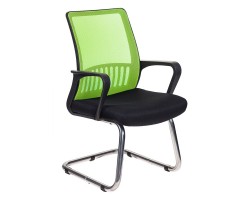 Кресло Бюрократ MC-209 спинка сетка салатовый TW-03A сиденье черный TW-11 сетка/ткань