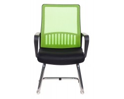 Кресло Бюрократ MC-209 спинка сетка салатовый TW-03A сиденье черный TW-11 сетка/ткань-foto2