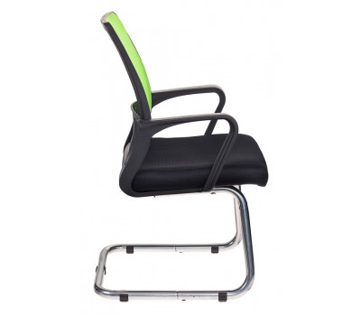 Кресло Бюрократ MC-209 спинка сетка салатовый TW-03A сиденье черный TW-11 сетка/ткань