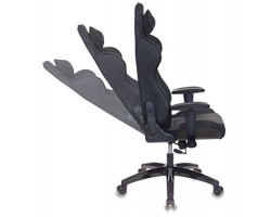 Кресло игровое Бюрократ CH-772N две подушки черный искусственная кожа-foto2