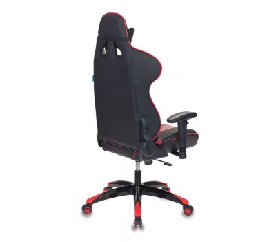 Кресло игровое Бюрократ CH-772N две подушки черный/красный искусственная кожа
