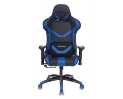 Кресло игровое Бюрократ CH-772N две подушки черный/синий искусственная кожа-foto3