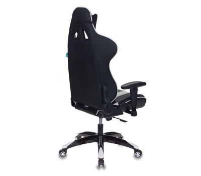 Кресло игровое Бюрократ CH-772N черный/белый искусственная кожа с подголов. крестовина пластик