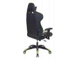 Кресло игровое Бюрократ CH-772N черный/зеленый искусственная кожа с подголов. крестовина пластик-foto4