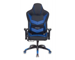 Кресло игровое Бюрократ CH-773N одна подушка черный/синий искусственная кожа-foto3