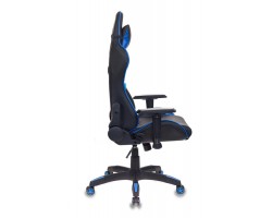 Кресло игровое Бюрократ CH-778 две подушки черный/синий искусственная кожа-foto4