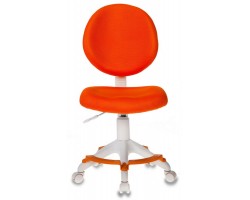 Кресло детское Бюрократ KD-W6-F оранжевый (пластик белый)-foto2