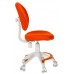 Кресло детское Бюрократ KD-W6-F оранжевый (пластик белый)
