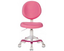 Кресло детское Бюрократ KD-W6-F розовый крестовина пластик подст.для ног пластик белый-foto2