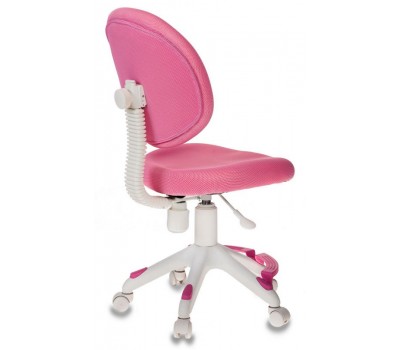 Кресло детское Бюрократ KD-W6-F розовый крестовина пластик подст.для ног пластик белый