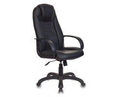 Кресло игровое Zombie Viking-8 черный эко.кожа крестовина пластик