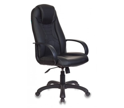 Кресло игровое Zombie Viking-8 черный эко.кожа крестовина пластик