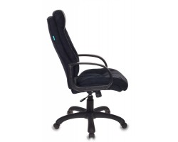 Кресло руководителя Бюрократ CH-824 черный микрофибра-foto3