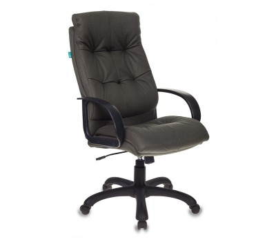 Кресло руководителя Бюрократ CH-824 темно-серый искусственный нубук