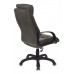 Кресло руководителя Бюрократ CH-824 темно-серый искусственный нубук