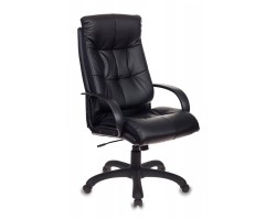 Кресло руководителя Бюрократ CH-824 черный эко.кожа крестовина пластик