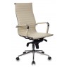 Кресло руководителя Бюрократ CH-883MB слоновая кость эко.кожа крестовина металл хром