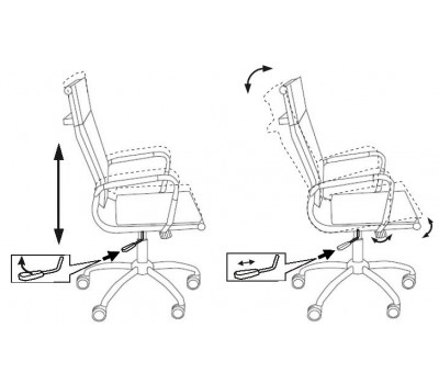 Кресло руководителя Бюрократ CH-993MB слоновая кость искусственная кожа крестовина хром
