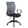 Кресло Бюрократ CH-599AXSN серый TW-32K03 сиденье черный TW-11 сетка/ткань крестовина пластик