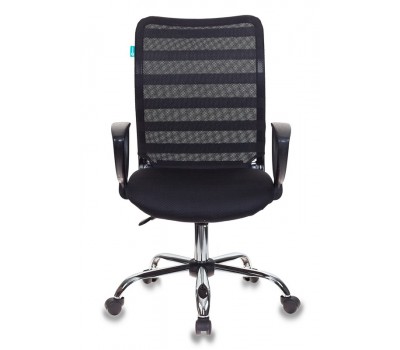 Кресло Бюрократ CH-599AXSL черный TW-32K01 TW-11 крестовина металл хром