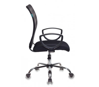 Кресло Бюрократ CH-599AXSL черный TW-32K01 TW-11 крестовина металл хром