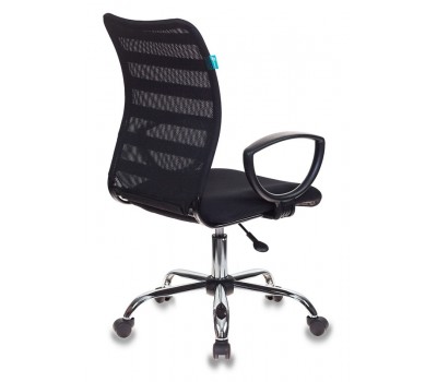 Кресло Бюрократ CH-599AXSL черный TW-32K01 TW-11 крестовина металл хром