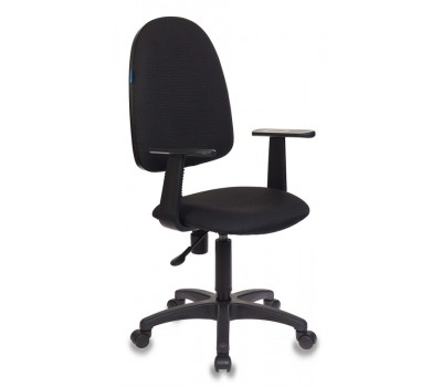 Кресло Бюрократ CH-1300 черный Престиж+ крестовина пластик