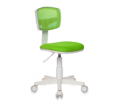 Кресло детское Бюрократ CH-W299 салатовый TW-03A TW-18 сетка/ткань крестовина пластик пластик белый