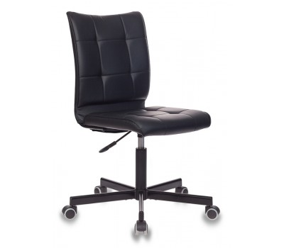 Кресло Бюрократ CH-330M черный Leather Black эко.кожа крестовина металл черный