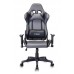 Кресло игровое Бюрократ CH-778N две подушки черный/серый искусственная кожа