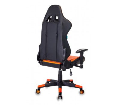 Кресло игровое Бюрократ CH-778N две подушки черный/оранжевый искусственная кожа