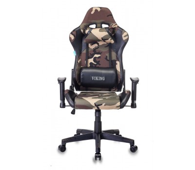 Кресло игровое Бюрократ CH-778N две подушки камуфляж искусст.кожа/ткань