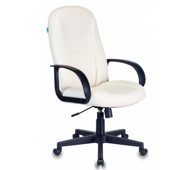 Кресло руководителя Бюрократ T-898AXSN слоновая кость Or-10 эко.кожа крестовина пластик