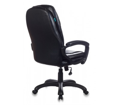 Кресло руководителя Бюрократ CH-868LT черный эко.кожа крестовина пластик