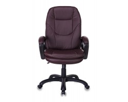 Кресло руководителя Бюрократ CH-868LT коричневый искусственная кожа-foto2