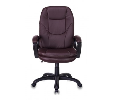Кресло руководителя Бюрократ CH-868LT коричневый искусственная кожа