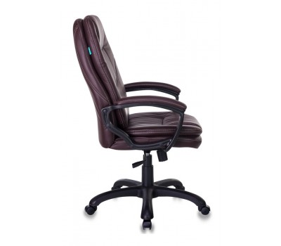 Кресло руководителя Бюрократ CH-868LT коричневый искусственная кожа