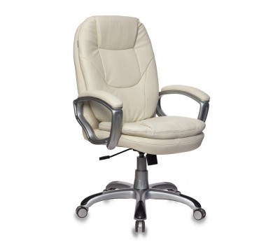 Кресло руководителя Бюрократ CH-868AXSN белый эко.кожа крестовина пластик пластик серебро