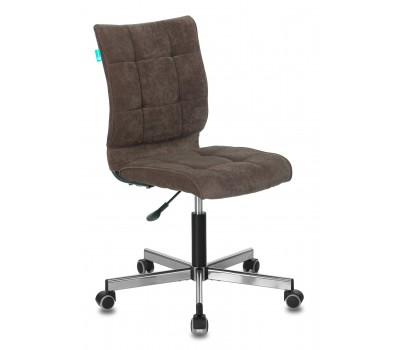 Кресло Бюрократ CH-330M темно-коричневый Light-10 крестовина металл хром