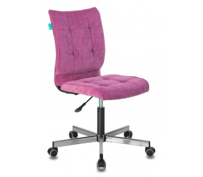 Кресло Бюрократ CH-330M малиновый Light-15 крестовина металл хром