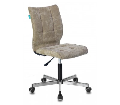 Кресло Бюрократ CH-330M песочный Light-21 крестовина металл хром