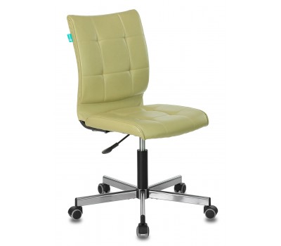 Кресло Бюрократ CH-330M зеленый Best 79 эко.кожа крестовина металл хром