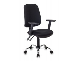 Кресло Бюрократ T-620SL черный TW-11 крестовина металл хром