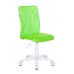 Кресло детское Бюрократ KD-9 салатовый TW-03А TW-18 сетка/ткань крестовина пластик пластик белый