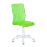Кресло детское Бюрократ KD-9 салатовый TW-03А TW-18 сетка/ткань крестовина пластик пластик белый