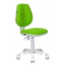 Кресло детское Бюрократ CH-W213 салатовый TW-18 крестовина пластик пластик белый