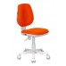 Кресло детское Бюрократ CH-W213 оранжевый TW-96-1 крестовина пластик пластик белый