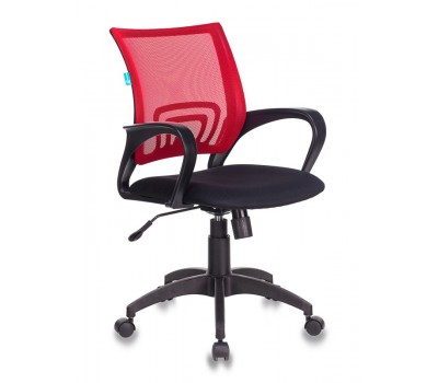 Кресло Бюрократ CH-695N красный TW-35N сиденье черный TW-11 сетка/ткань крестовина пластик