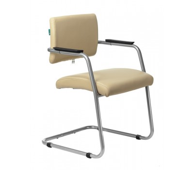 Кресло Бюрократ CH-271N-V светло-бежевый Or-12 искусственная кожа полозья металлик